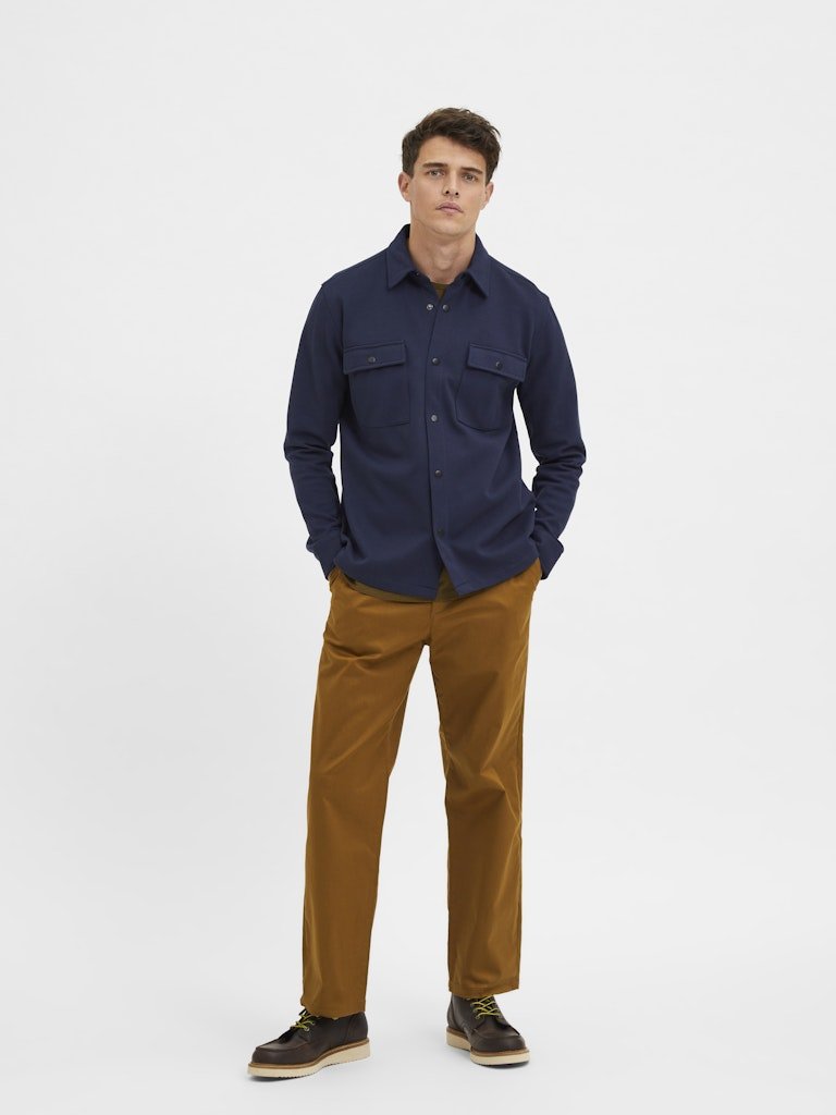 Selected Men Overtøj 16085115-navyblazer_S - Bygholm Menswear